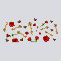 Rosses And Keys Zipper Hoodie | Teevron