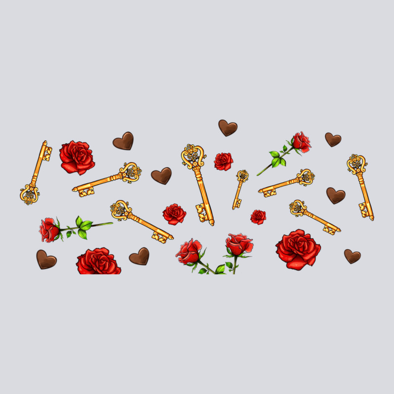 Rosses And Keys Zipper Hoodie by AdoDesignShop | Teevron