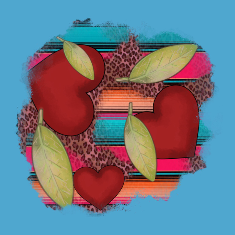 Heart And Serape Patches Premium Hoodie by AdoDesignShop | Teevron