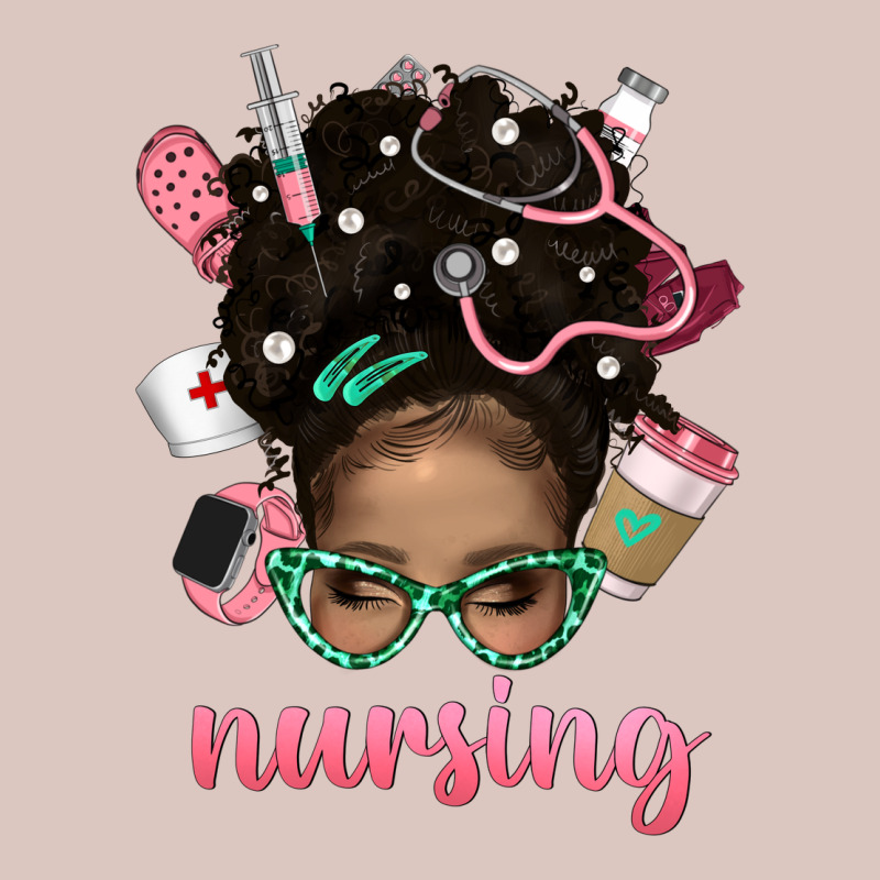 Afro Messy Bun Nursing Bbs Premium Hoodie by BundleAndBundleShop | Teevron