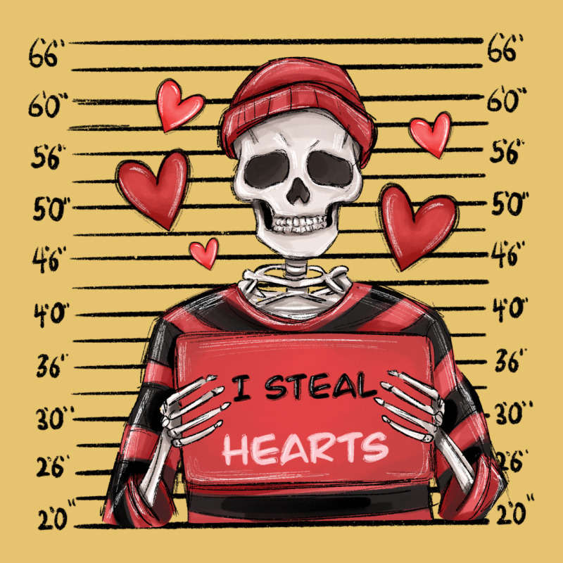 I Steal Hearts Skeleton Valentine's Day Premium Sweatshirt by MaliasSmallBusiness | Teevron