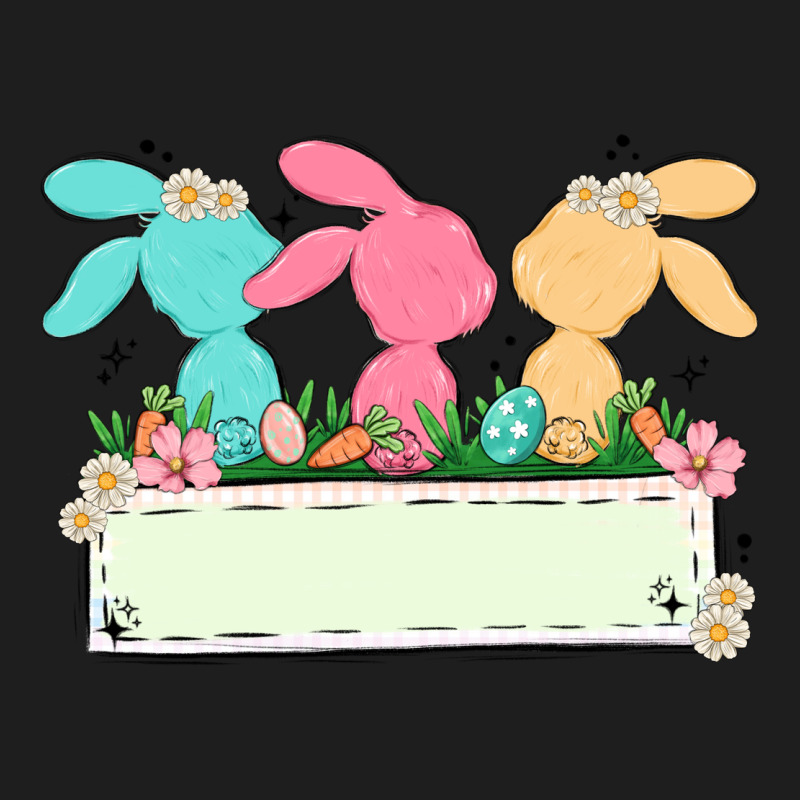 Easter Bunny Trio Heavyweight Hoodie by MaliasSmallBusiness | Teevron
