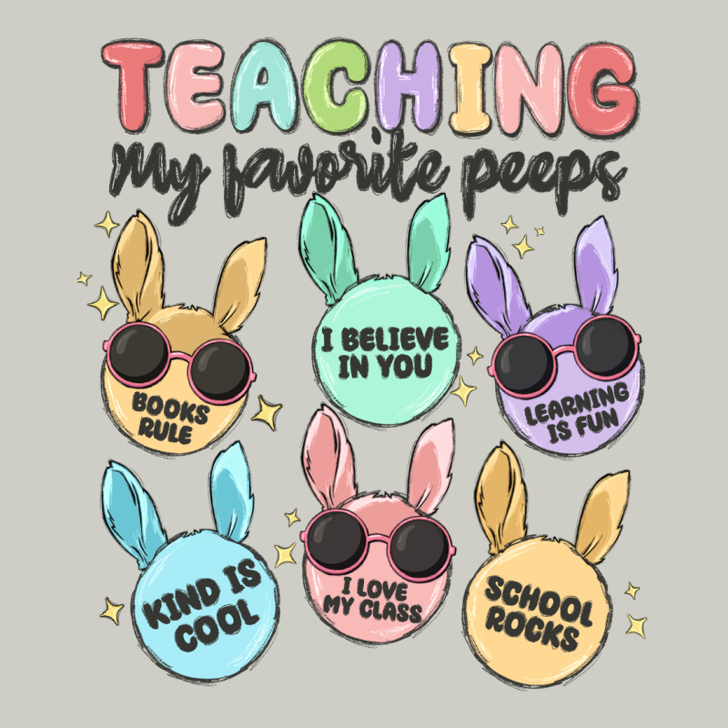 Teahing My Favorite Peeps Heavyweight Hoodie by MaliasSmallBusiness | Teevron