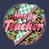 Happy Teacher Lighting Bolt Heavyweight Hoodie | Teevron
