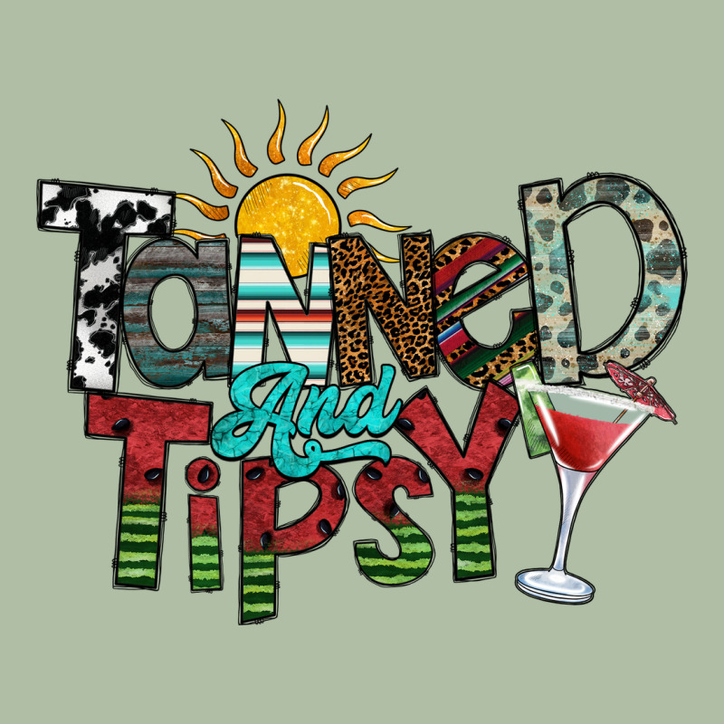 Tanned And Tipsy Urban Heavy Tee by SublimationCraftShop | Teevron