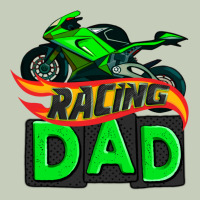 Racing Dad With Racing Motorcycle Long Sleeve Tee | Teevron