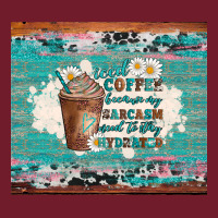 Iced Coffee Because My Sarcasm Need To Stay Hydrated Zipper Hoodie | Teevron