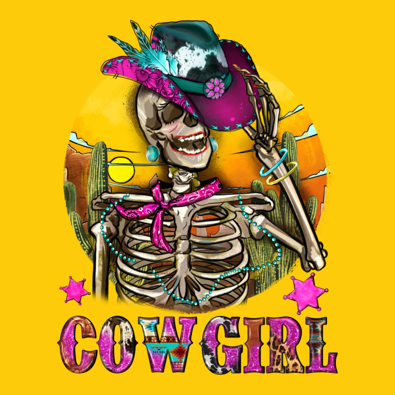 Cowgirl Skeleton With Landscape Premium Hoodie by BundleAndBundleShop | Teevron