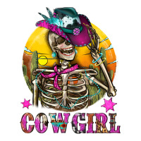 Cowgirl Skeleton With Landscape | Teevron
