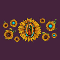 Sunflower Lady Of Guadalupe Long Sleeve Tee | Teevron
