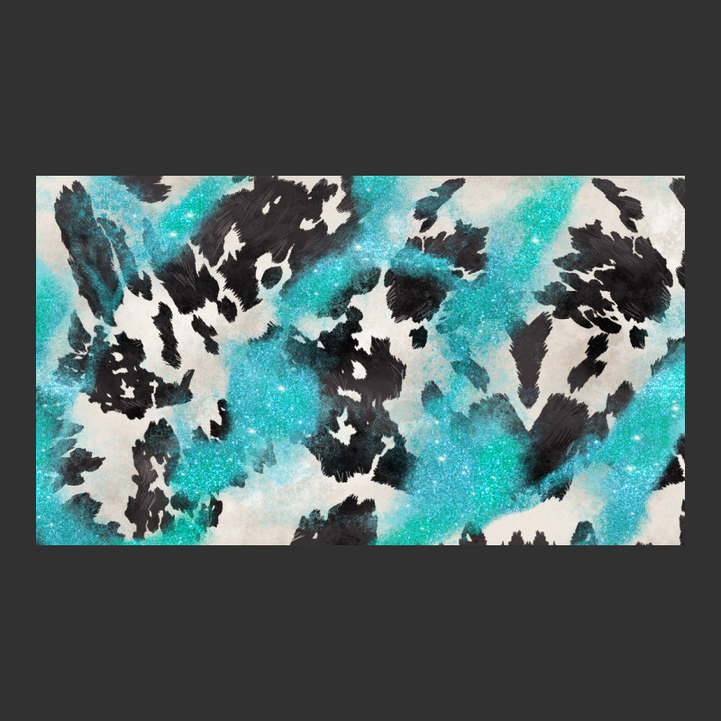 Cowhide Glitter  Cup Urban Heavy Tee by BarkalooDesign | Teevron