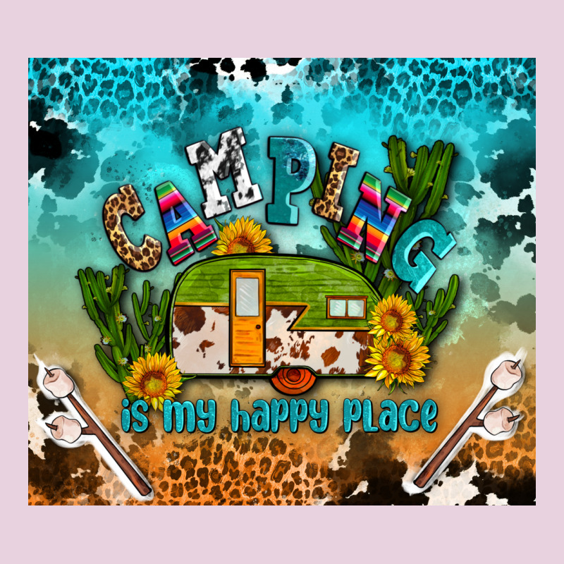 Camping Is My Happy Place Classic Tee by AdoDesignShop | Teevron