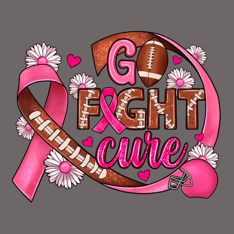 Breast Cancer Go Fight Cure Football Classic Tee by JahusDesignShop | Teevron