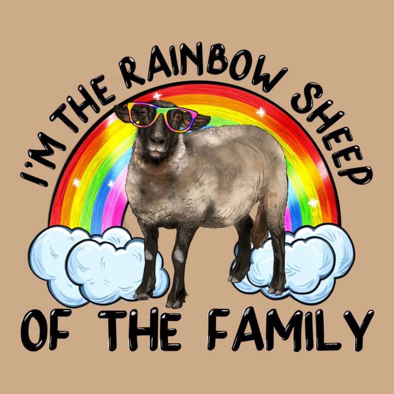 I'm The Rainbow Sheep Of The Family Suffolk Sheep Black Face Sheep Vintage Hoodie by RanaPortraitStore | Teevron