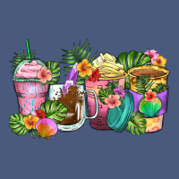 Tropical Coffee Cups Vintage Hoodie | Teevron