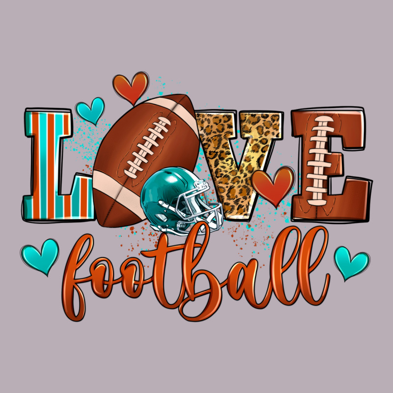 Love Football Vintage Tee by Zillion Design Studio | Teevron
