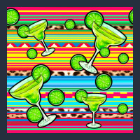 Margarita Serape Seamless Pattern Zipper Hoodie | Teevron