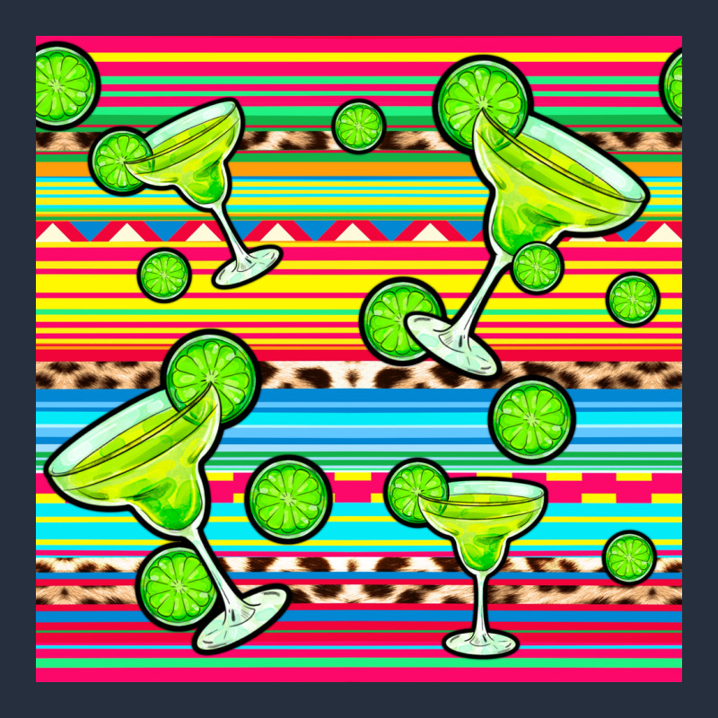 Margarita Serape Seamless Pattern Zipper Hoodie by BundleAndBundleShop | Teevron