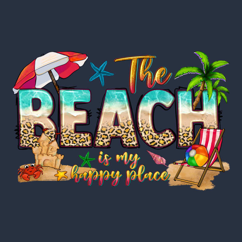 The Beach Is My Happy Place Heavyweight Sweatshirt by texasbilliewilder | Teevron
