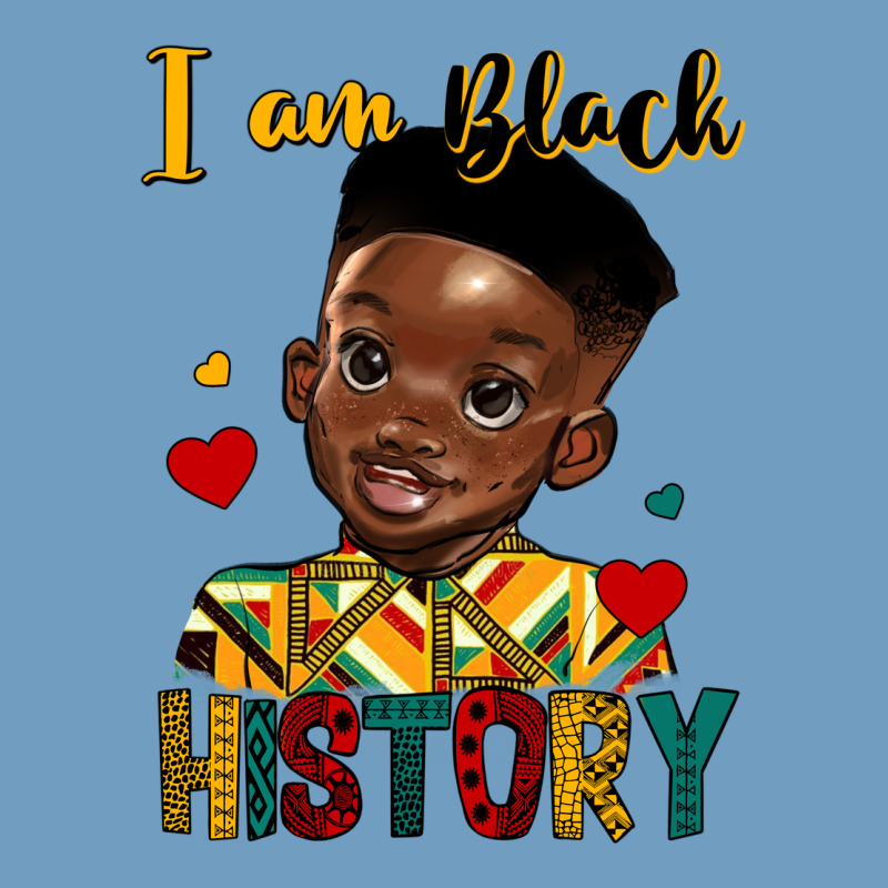 I Am Black History Black Boy Urban Heavy Tee by HRA Design Shop | Teevron