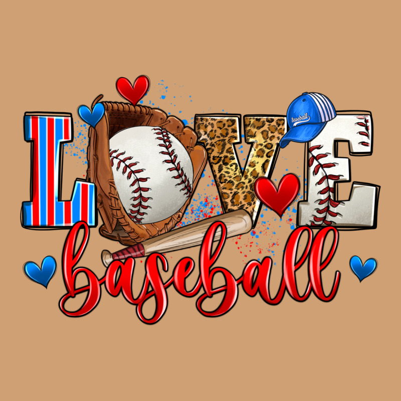 Love Baseball Vintage Tee by Zillion Design Studio | Teevron