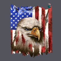 Usa Flag With Eagle Head Vintage Hoodie | Teevron