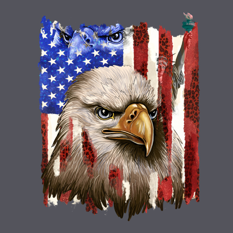 Usa Flag With Eagle Head Vintage Hoodie by texasbilliewilder | Teevron