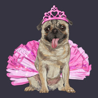 Balerina Pug With Tutu Vintage Hoodie | Teevron