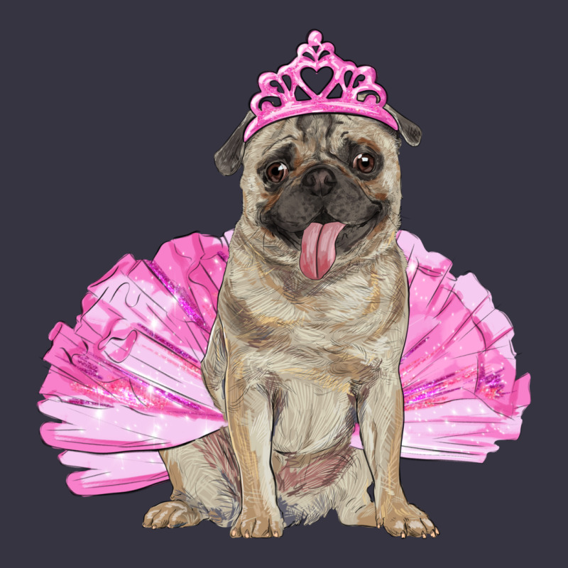 Balerina Pug With Tutu Vintage Hoodie by RanaPortraitStore | Teevron