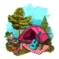 Glamping Camp And Pink Tent | Teevron