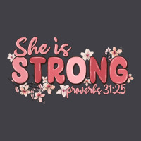 She Is Strong Proverbs 31 25 Heavyweight Hoodie | Teevron