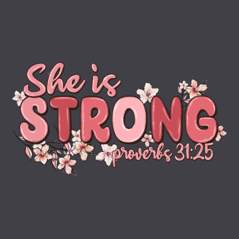 She Is Strong Proverbs 31 25 Heavyweight Hoodie by MaliasSmallBusiness | Teevron