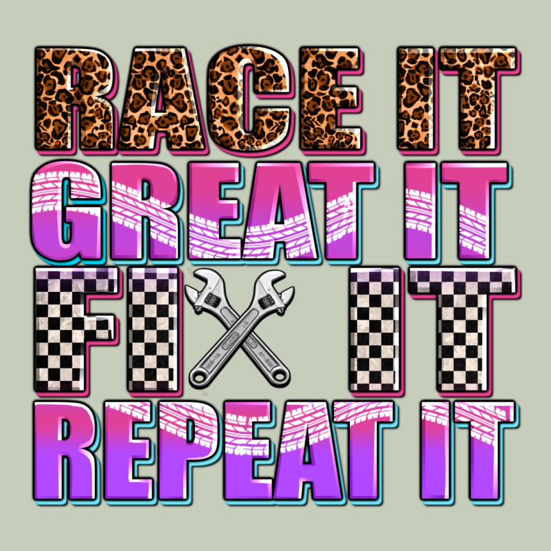 Race ıt Great ıt Fıx ıt Repeat ıt Long Sleeve Tee by AdoDesignShop | Teevron