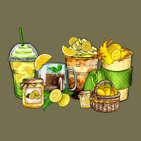 Lemon Farm Fresh Coffee Cups Vintage Hoodie | Teevron