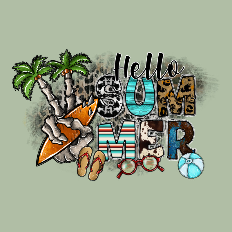 Hello Summer Urban Heavy Tee by SublimationCraftShop | Teevron