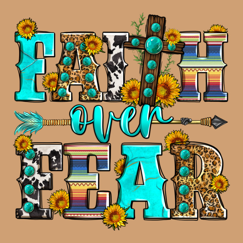 Faith Over Fear Vintage Tee by Zillion Design Studio | Teevron