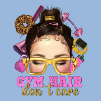 Messy Bun Gym Hair Don't Care Bbs Premium Hoodie | Teevron