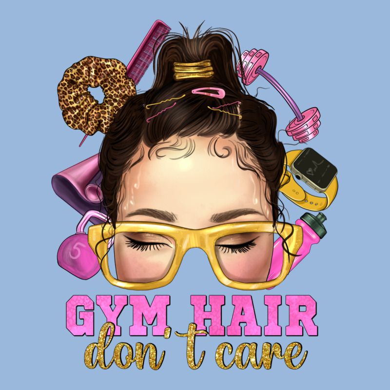 Messy Bun Gym Hair Don't Care Bbs Premium Hoodie by BundleAndBundleShop | Teevron