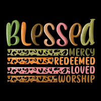 Retro Blessed Redeemed Quotes Premium Sweatshirt | Teevron