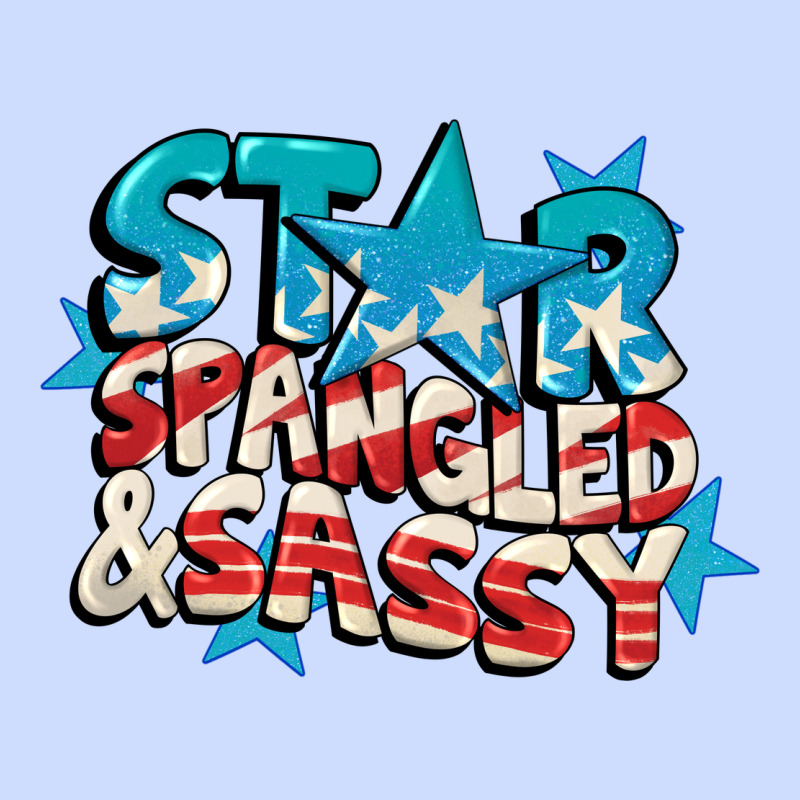 Star Spangled And Sassy 4th Of July Urban Heavy Tee by CowGirlArtShop | Teevron