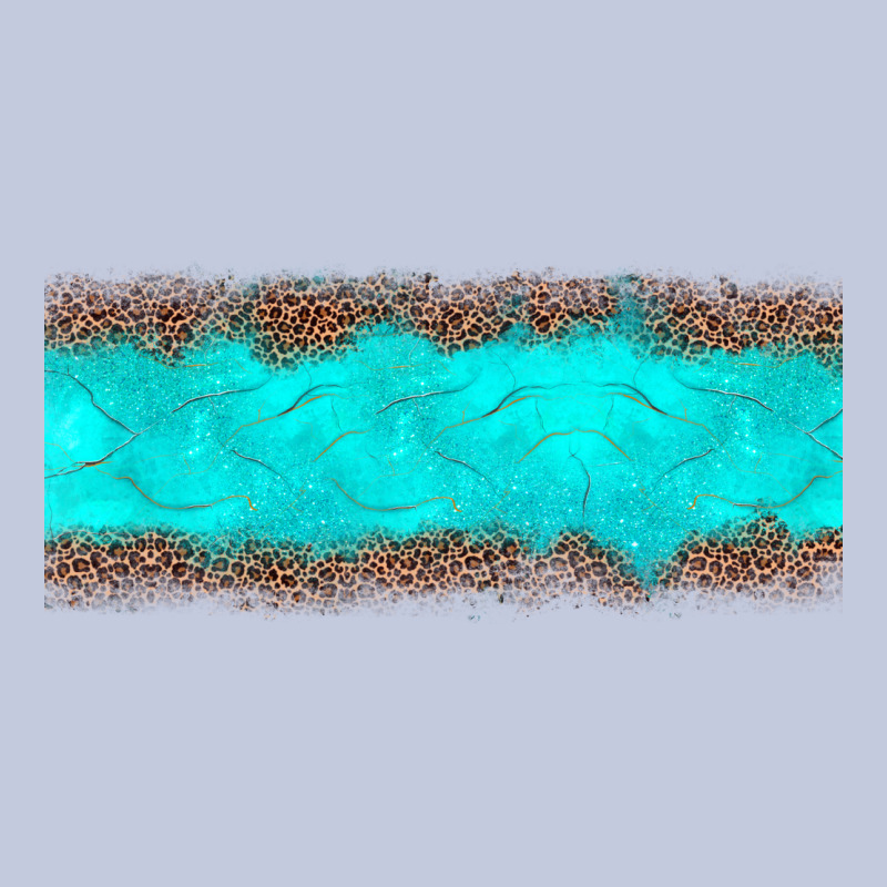 Turquoise Leopard Long Sleeve Tee by JahusDesignShop | Teevron