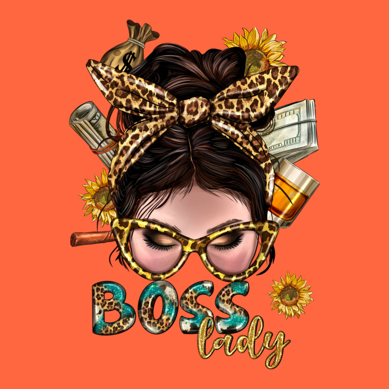 Western Messy Bun Boss Lady With Money Premium Hoodie by BundleAndBundleShop | Teevron