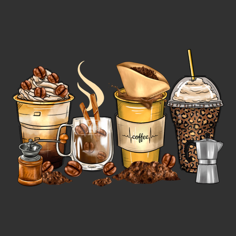 Coffee Cups Urban Heavy Tee by Zillion Design Studio | Teevron