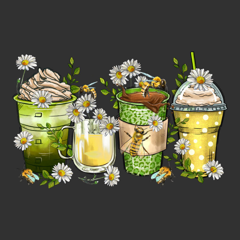 Daisy Coffee Cups Urban Heavy Tee by Zillion Design Studio | Teevron
