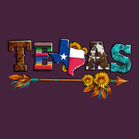 Texas With Arrow And Sunflowers Premium Tee | Teevron