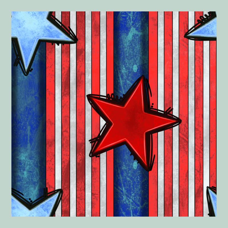 4th Of July Stars And Stripes Seamless Pattern Zipper Hoodie by BundleAndBundleShop | Teevron