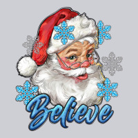 Santa Blue Believe Heavyweight Sweatshirt | Teevron
