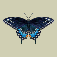 Black Swallowtail Butterfly Heavy Core Tee | Teevron