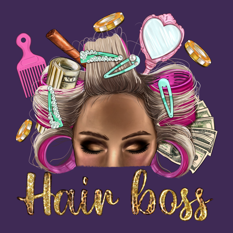 Hair Boss Afro Messy Bun With Money Bbs Premium Hoodie by BundleAndBundleShop | Teevron