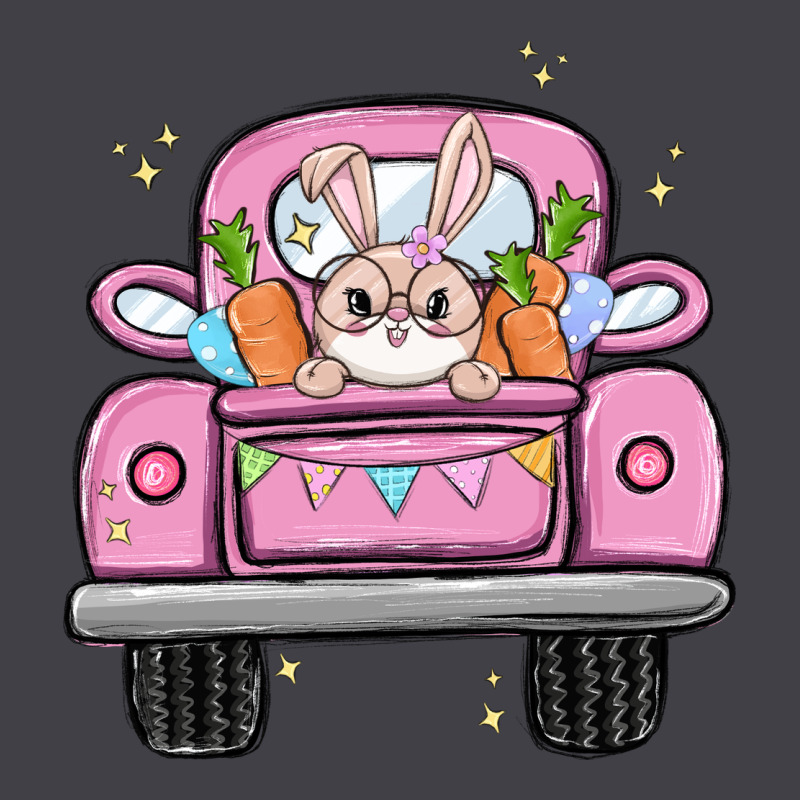 Easter Bunny And Truck Heavyweight Hoodie by MaliasSmallBusiness | Teevron
